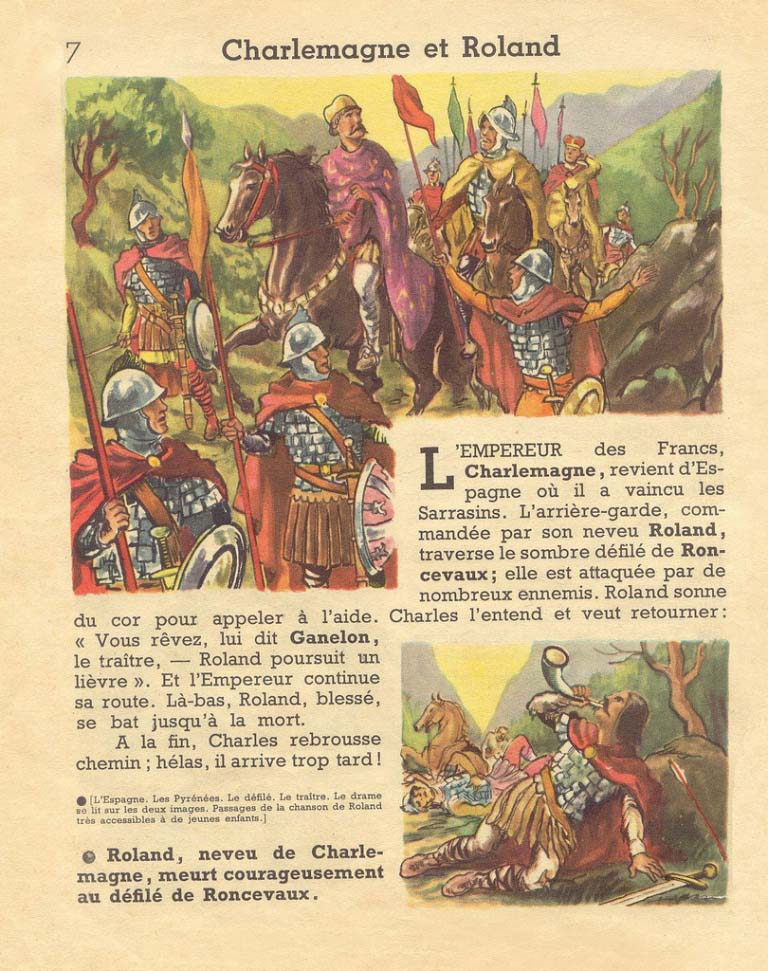 Premières images d'histoire de France