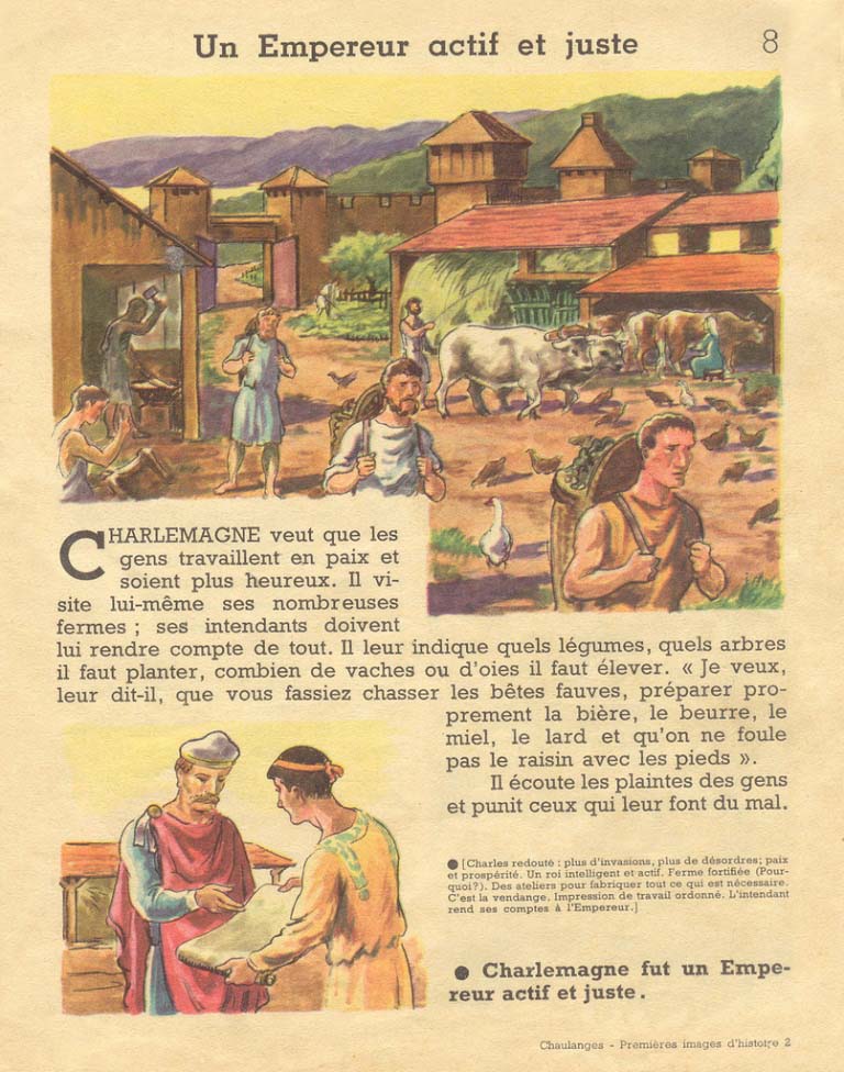 Premières images d'histoire de France
