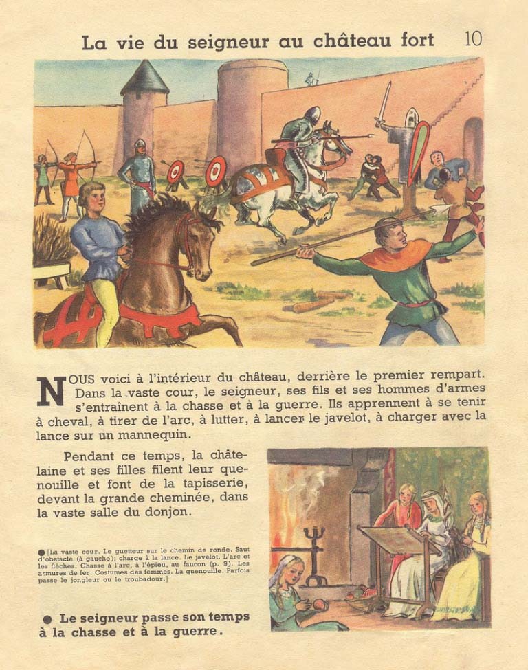 Premières images d'histoire de France