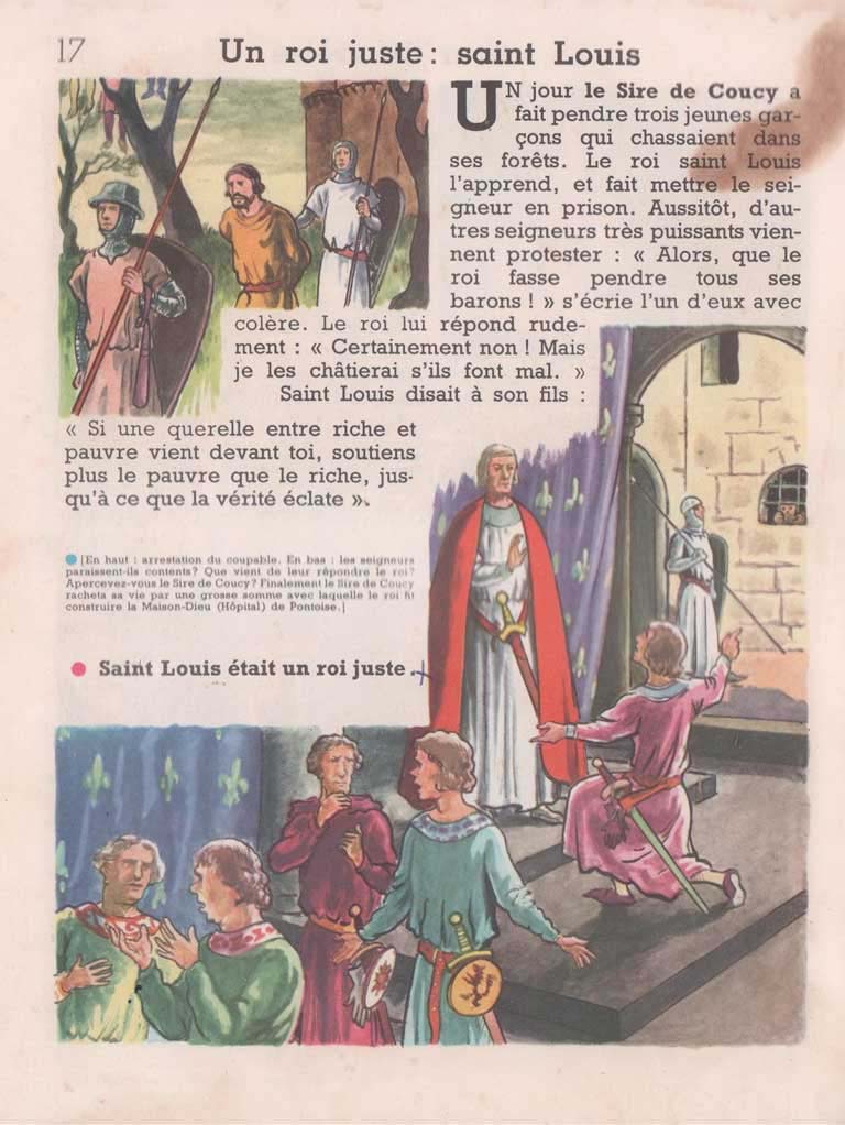 Premières images d'histoire de France