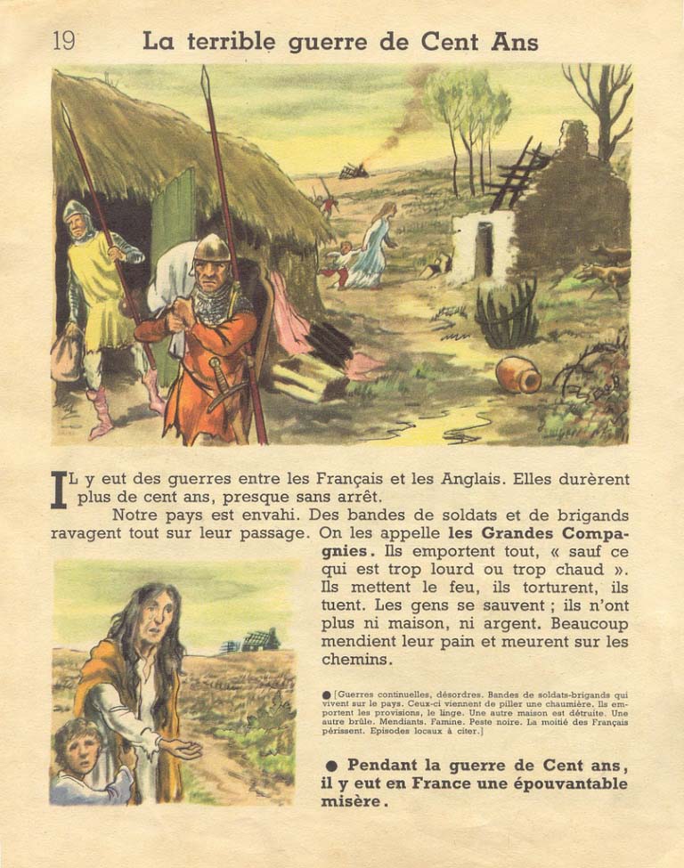 Premières images d'histoire de France