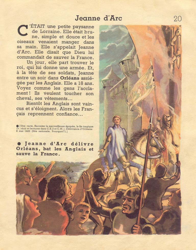 Premières images d'histoire de France
