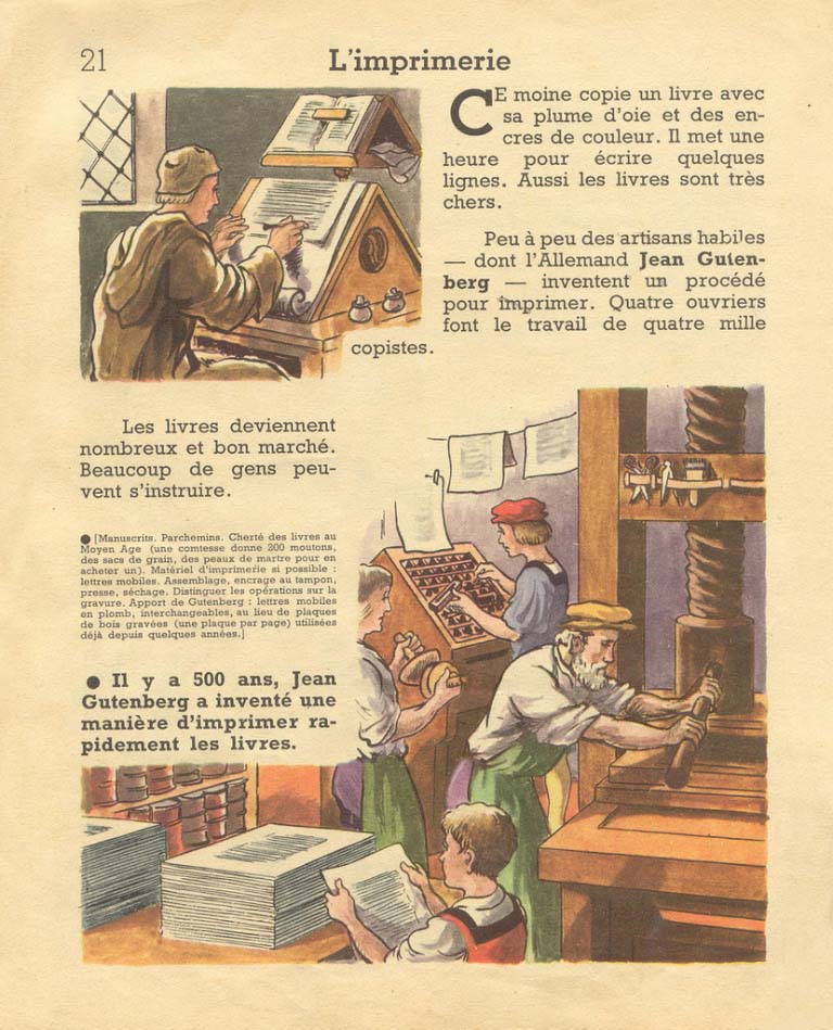 Premières images d'histoire de France