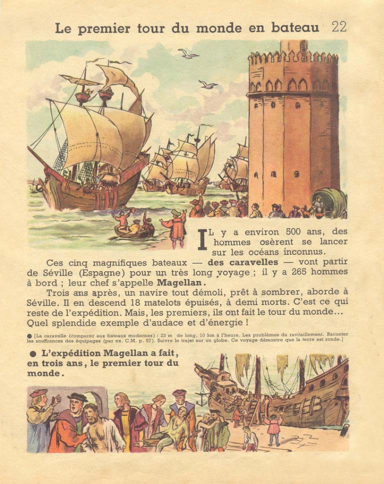 Premières images d'histoire de France