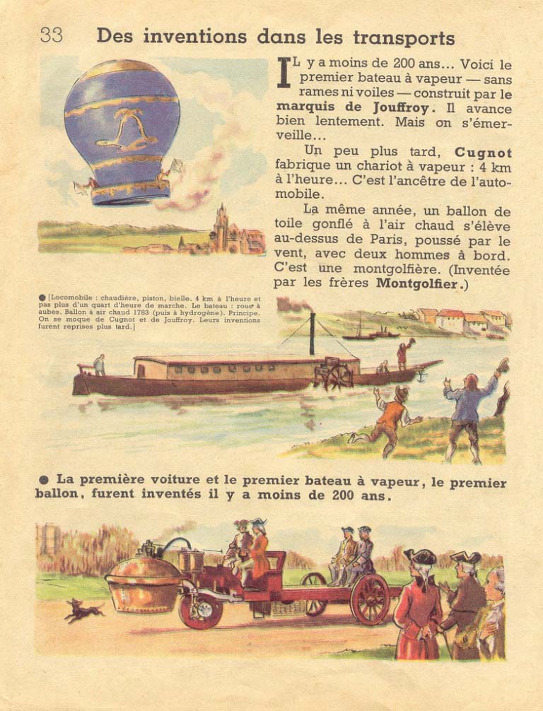 Premières images d'histoire de France