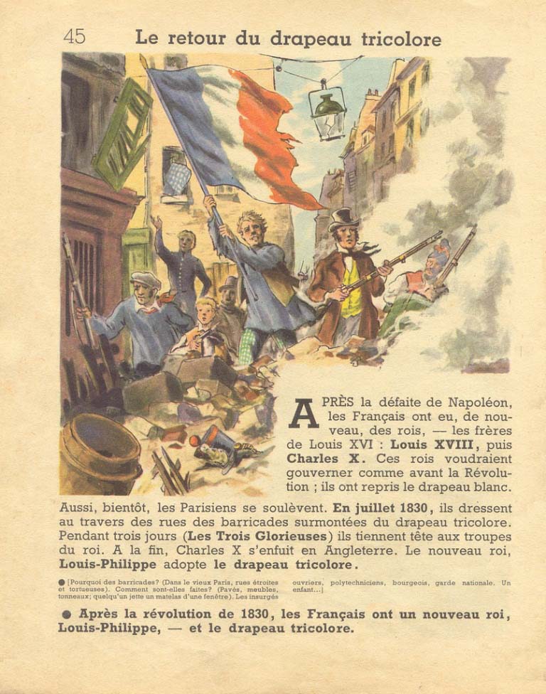 Premières images d'histoire de France