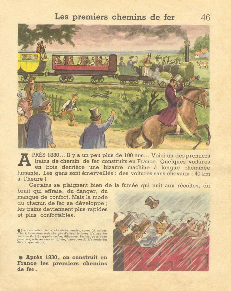 Premières images d'histoire de France