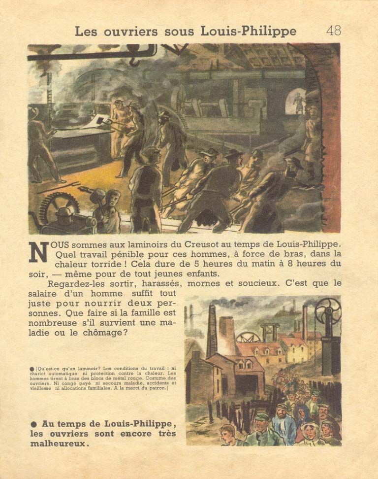 Premières images d'histoire de France