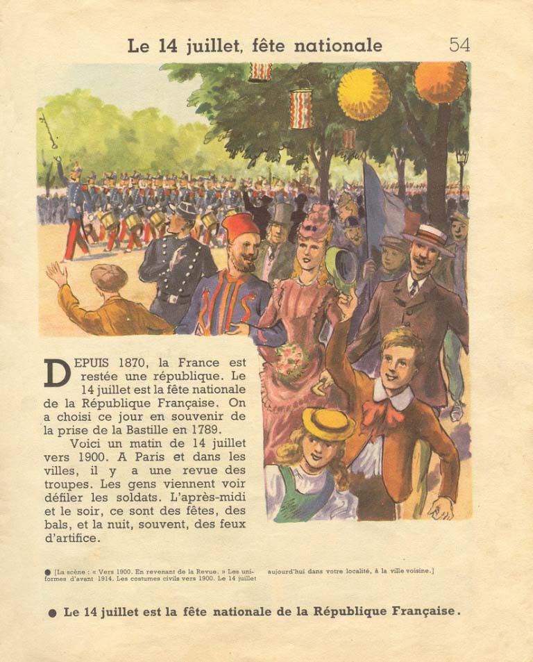 Premières images d'histoire de France