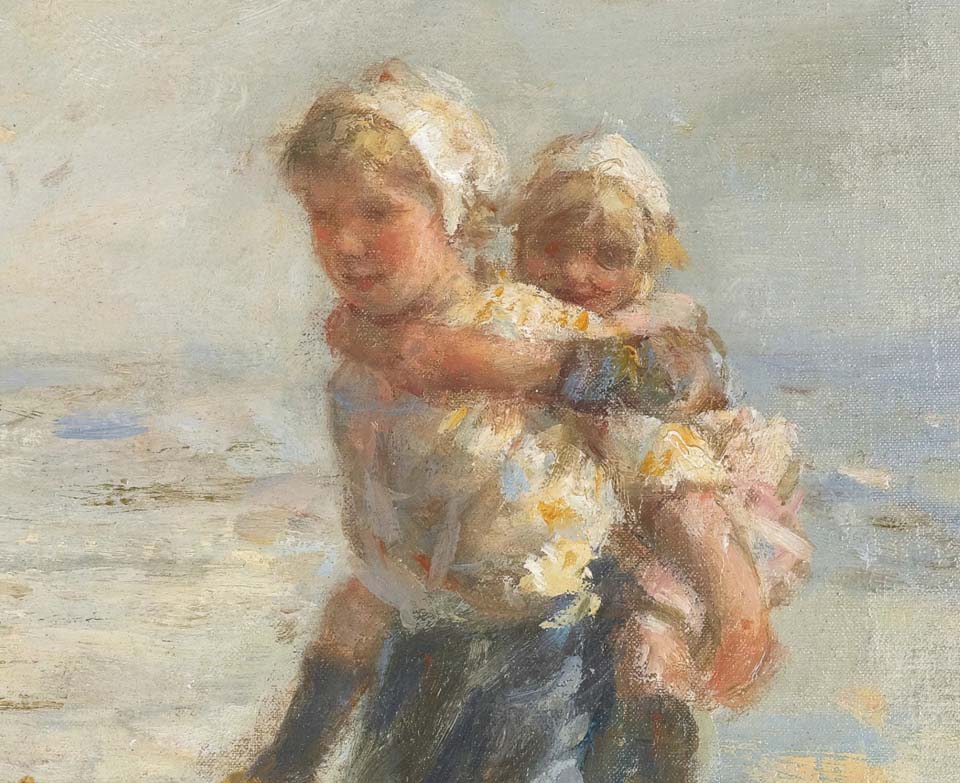 By the shore