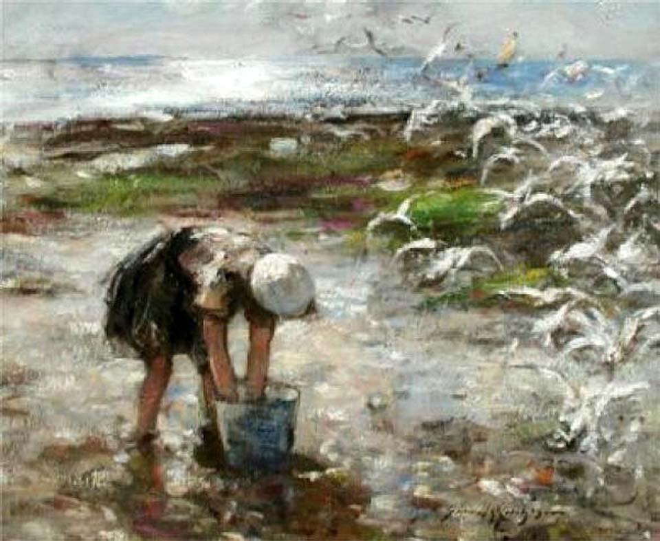 Feeding the gulls