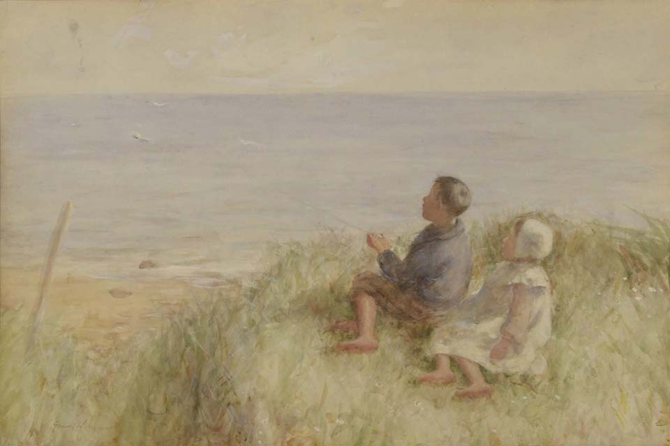 Flying the kite