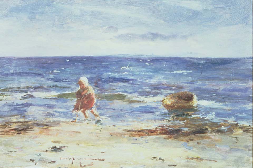 In tow