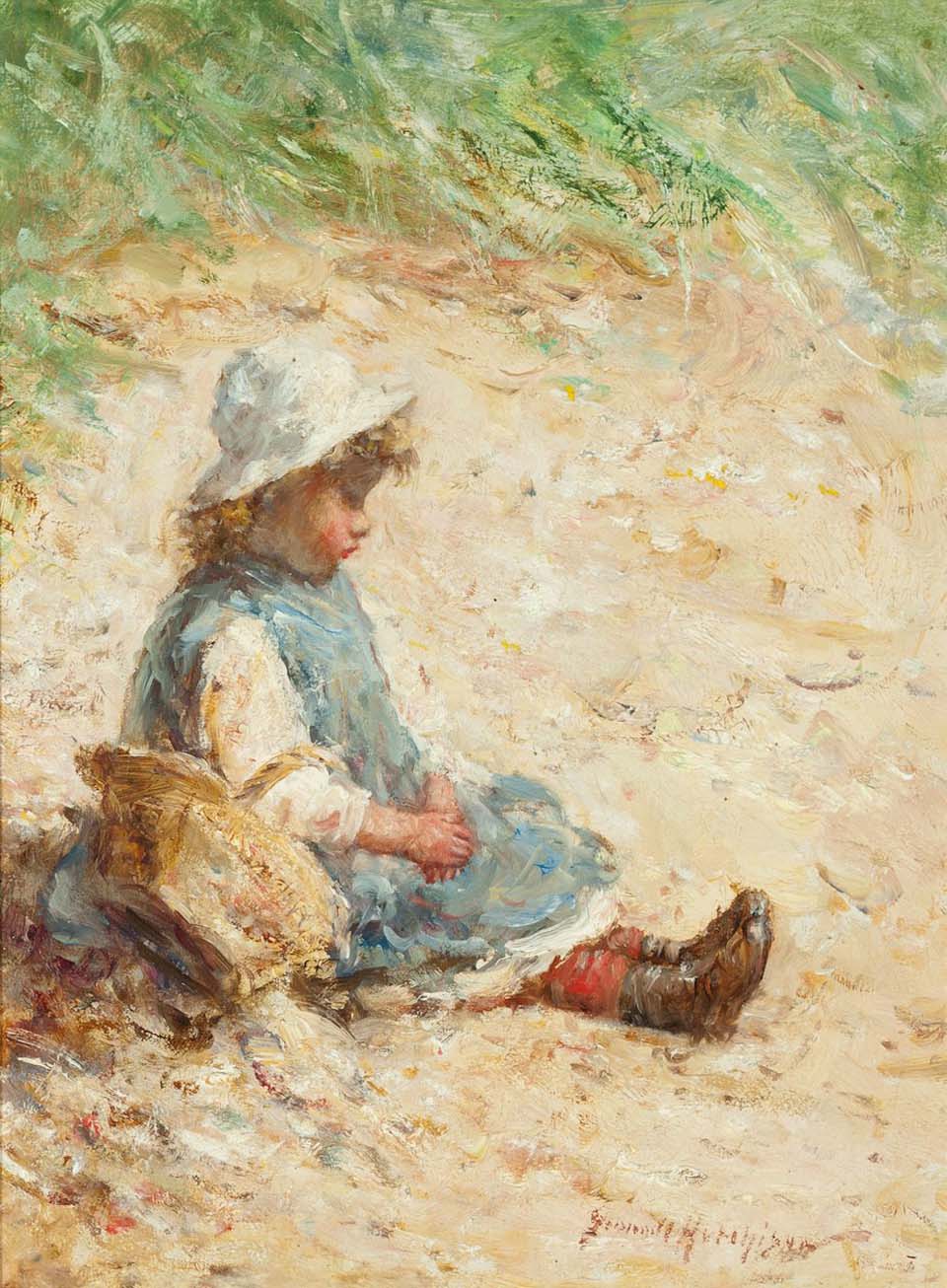 On the beach, Carnoustie