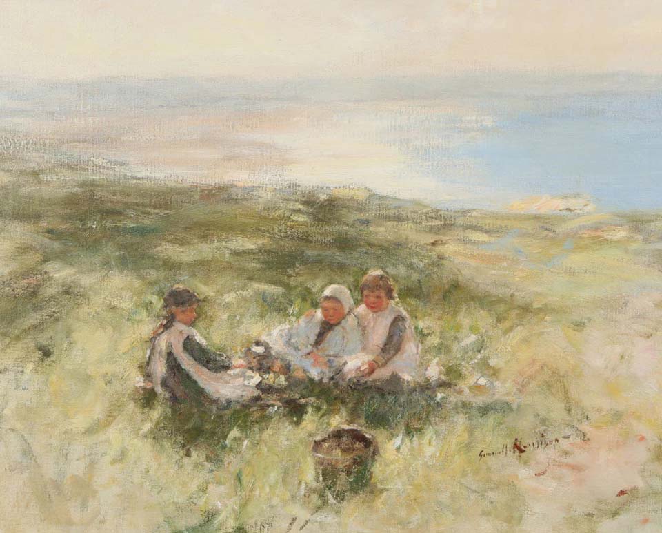 Picnic on the dunes, Lossiemouth