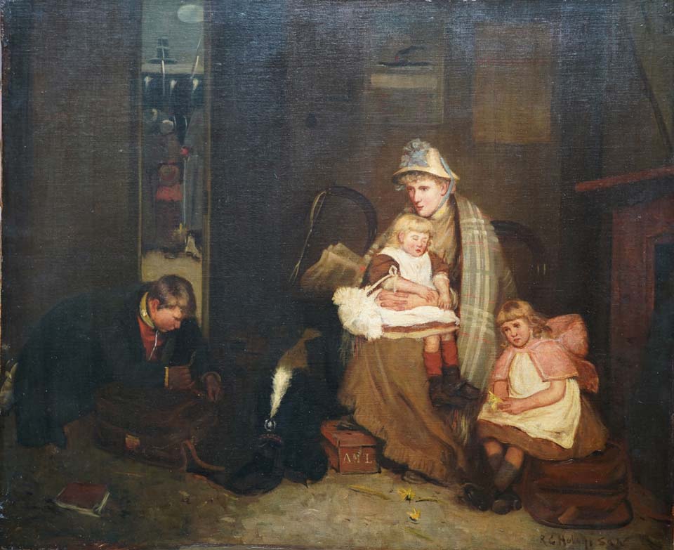 The soldier's farewell