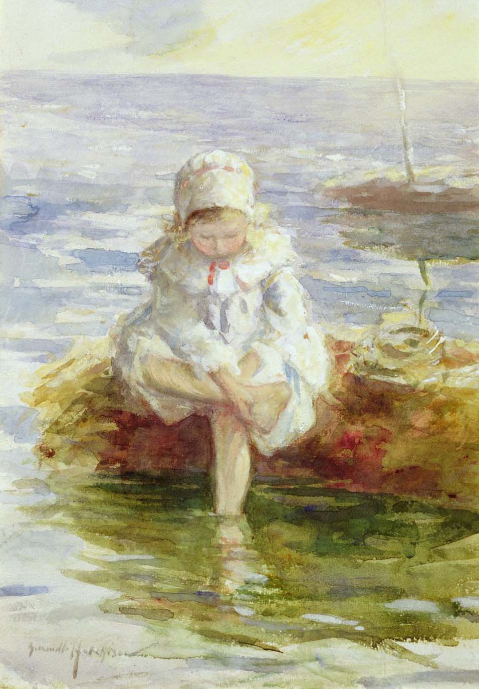 The sunny sea