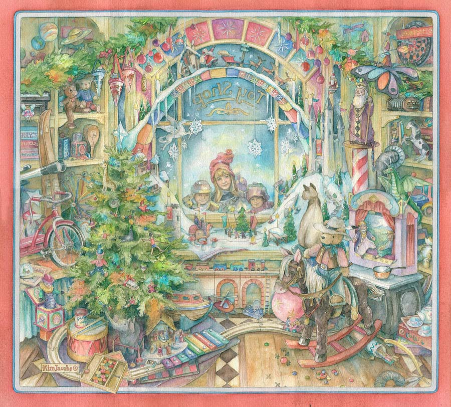 Christmas toy shop