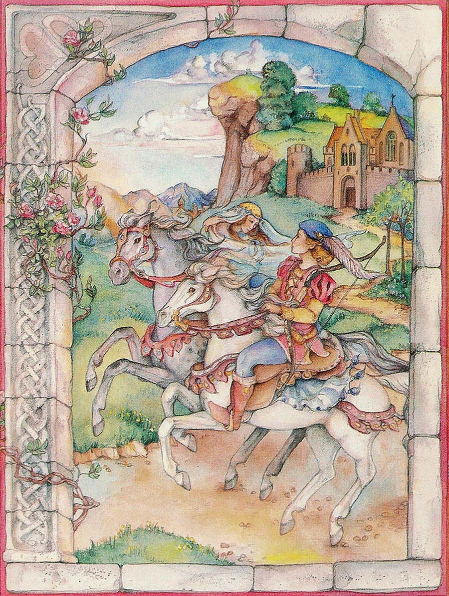 Fairy tale couple