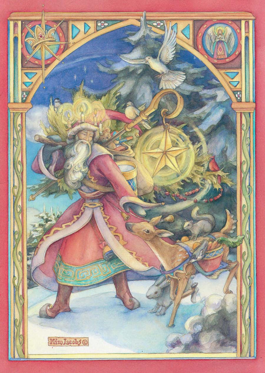Father Christmas card