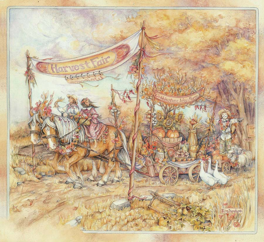 Harvest parade