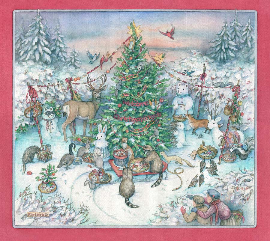 Wild friends' Christmas