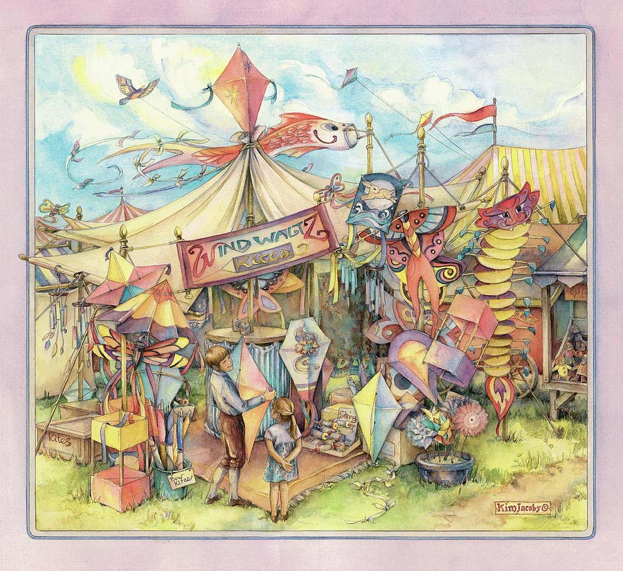 Windwaltz kites