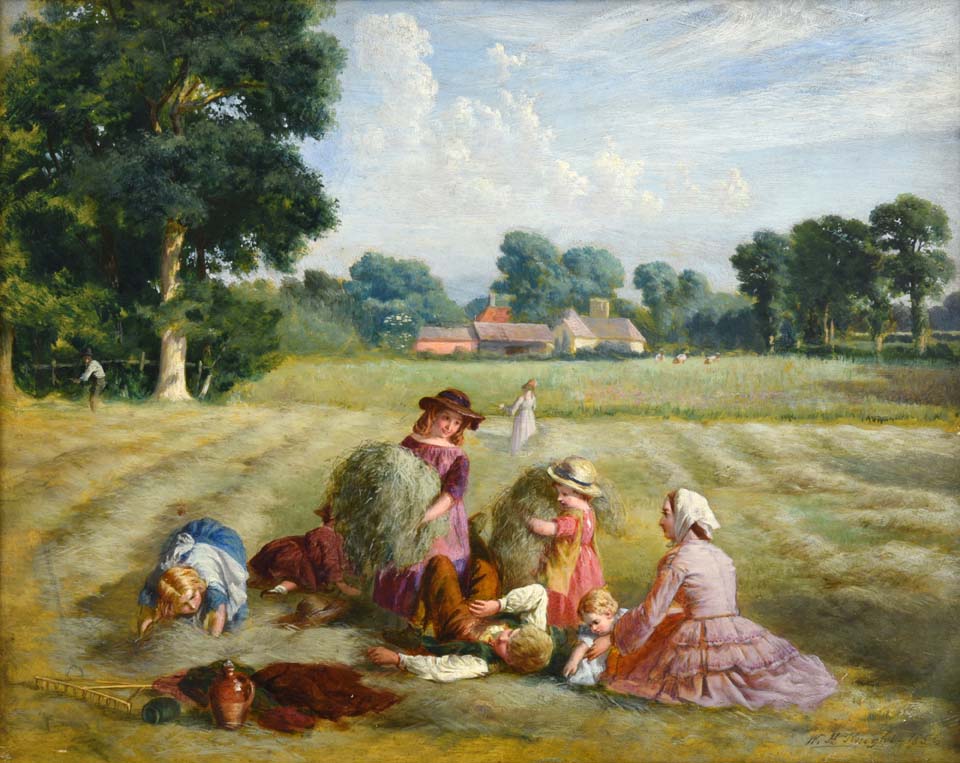 The young haymakers