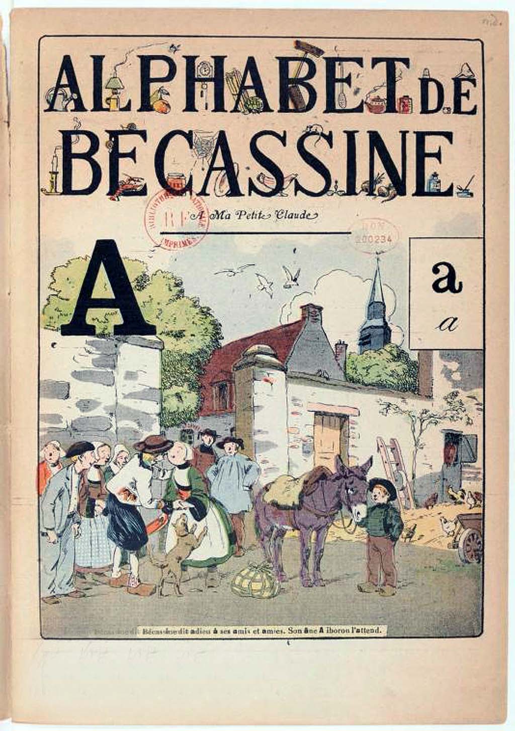 L'alphabet de Bécassine