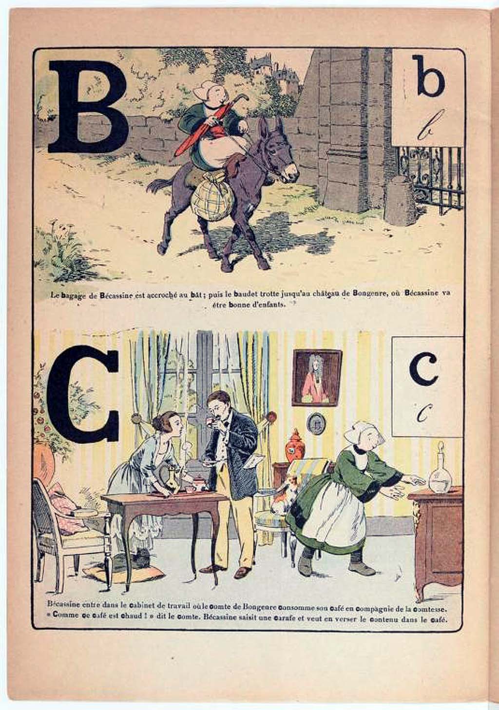 L'alphabet de Bécassine