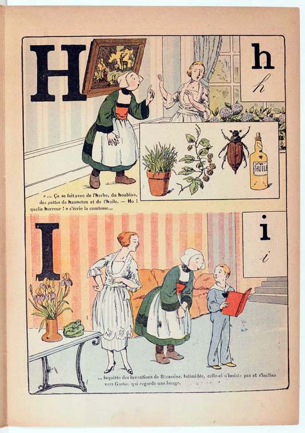 L'alphabet de Bécassine
