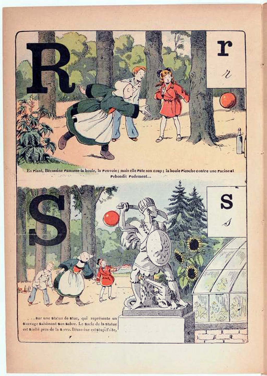 L'alphabet de Bécassine