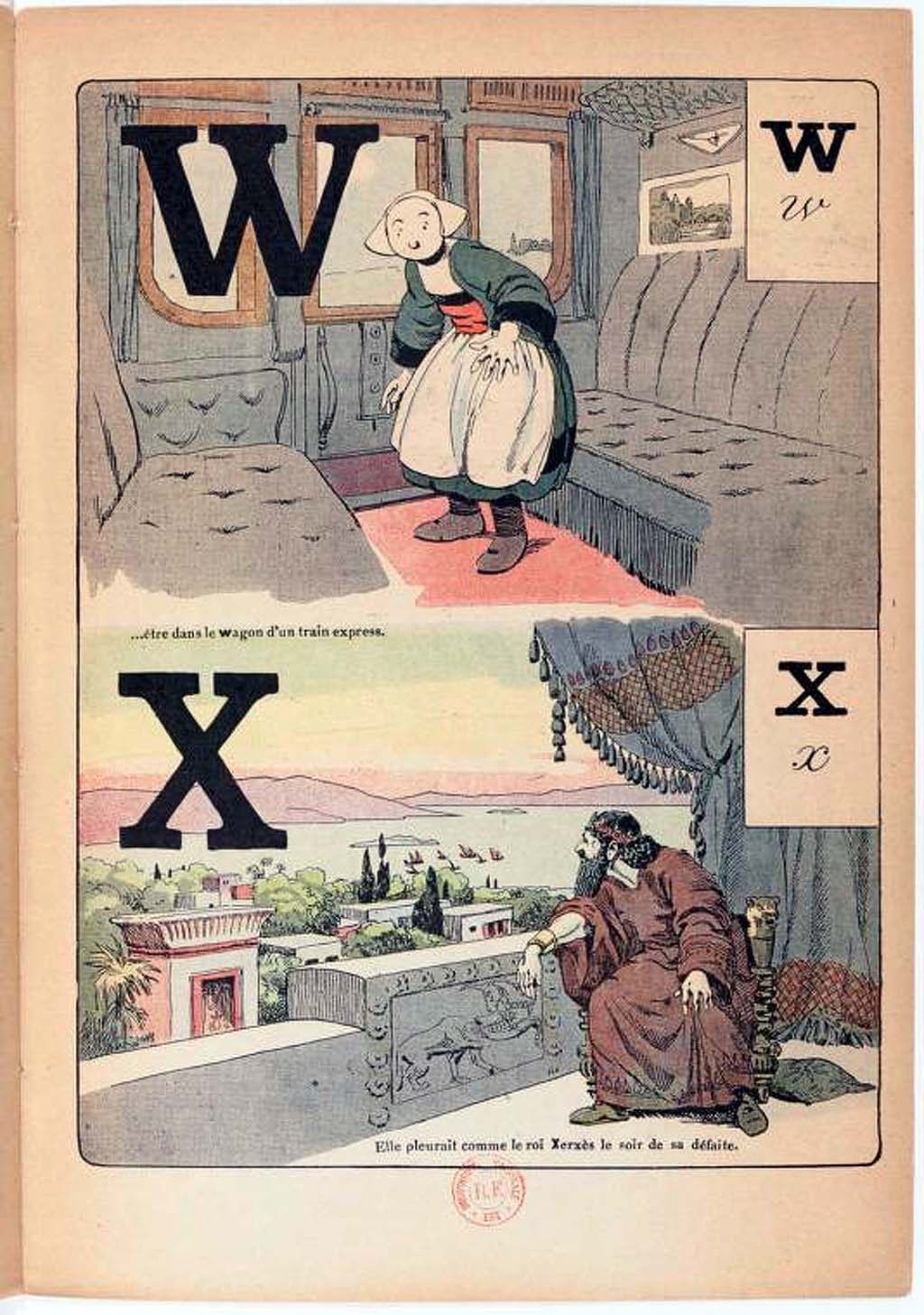 L'alphabet de Bécassine