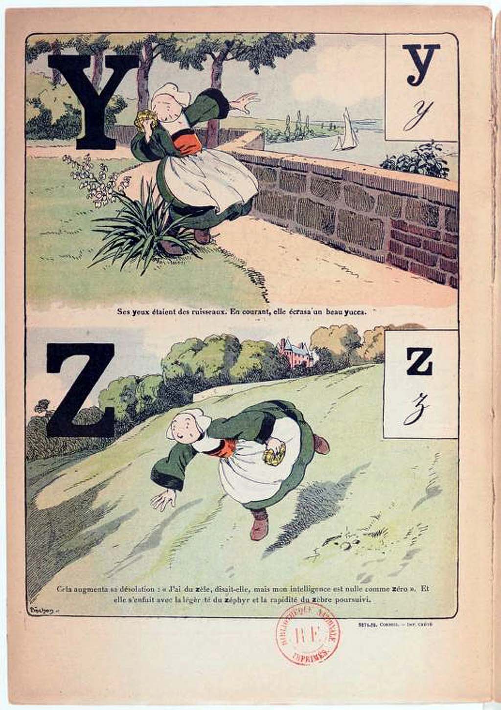 L'alphabet de Bécassine