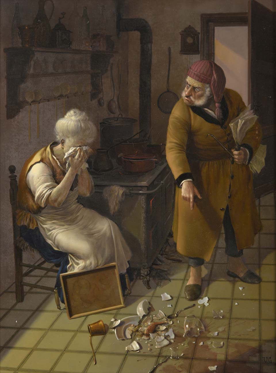 A ruined supper