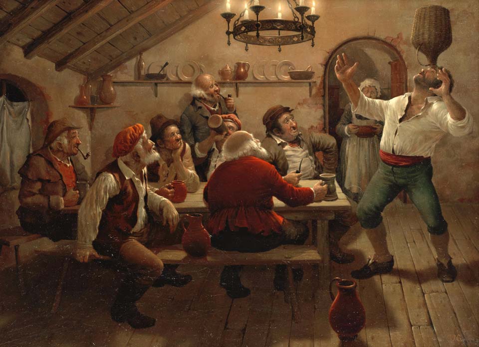 His party piece