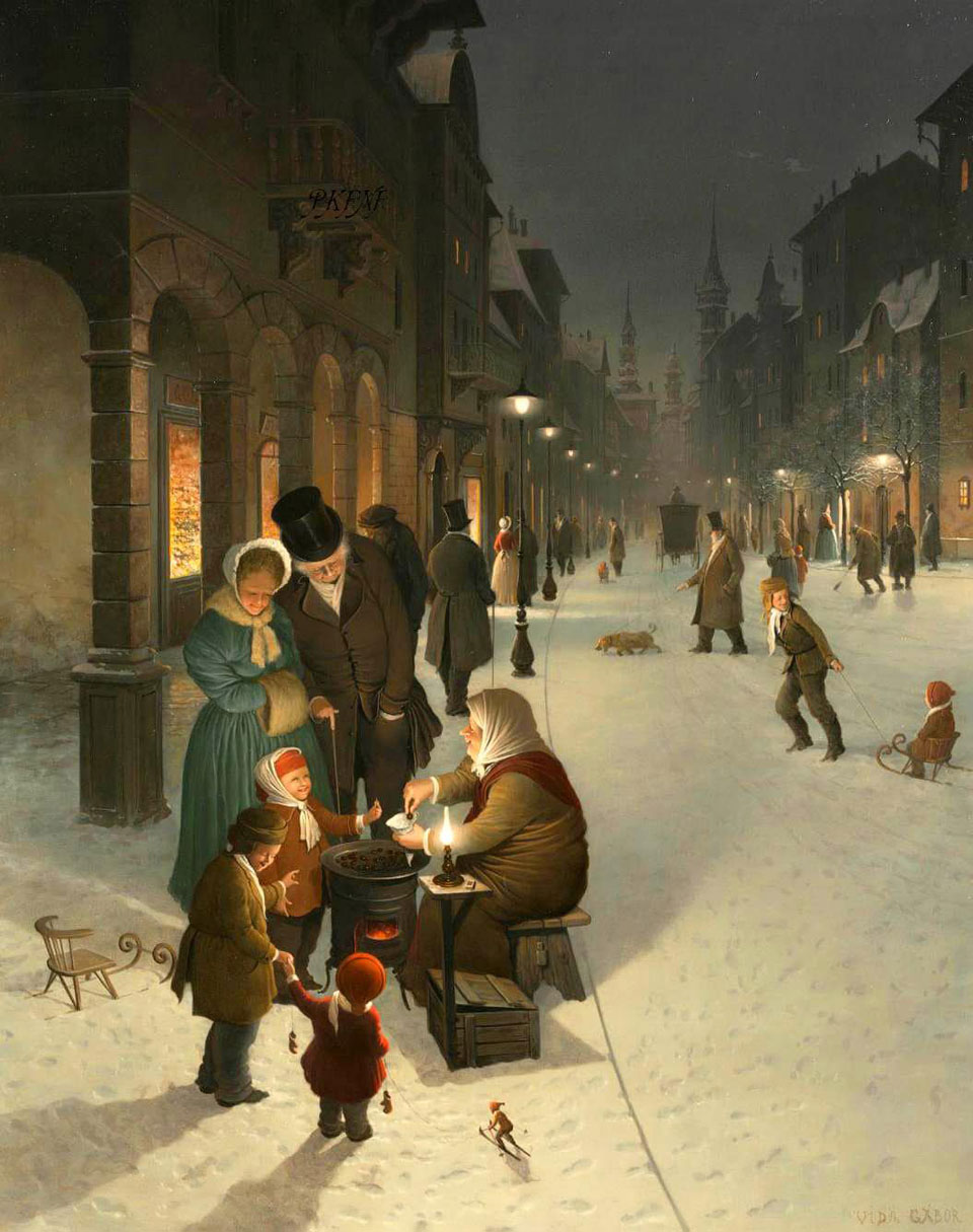 The chestnut seller