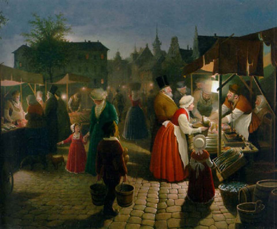 The night market