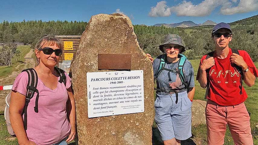 Pascale, Fernande et Olivier