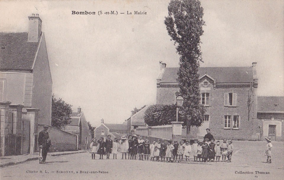 La mairie-école de Bombon