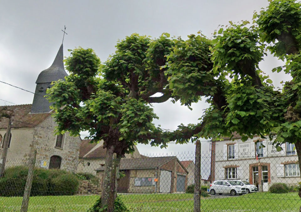 mairie et école de Meigneux