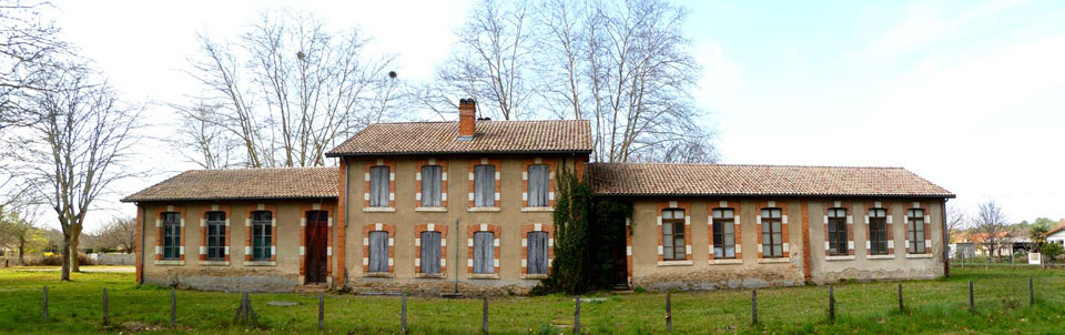 ancienne école de Millas à Biscarosse