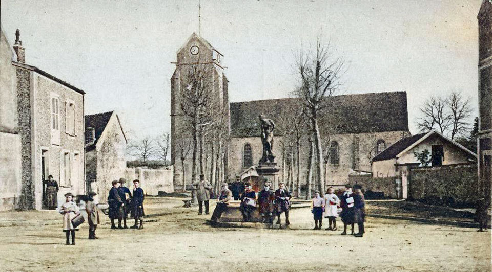 école de La Chapelle-Gauthier en 1918