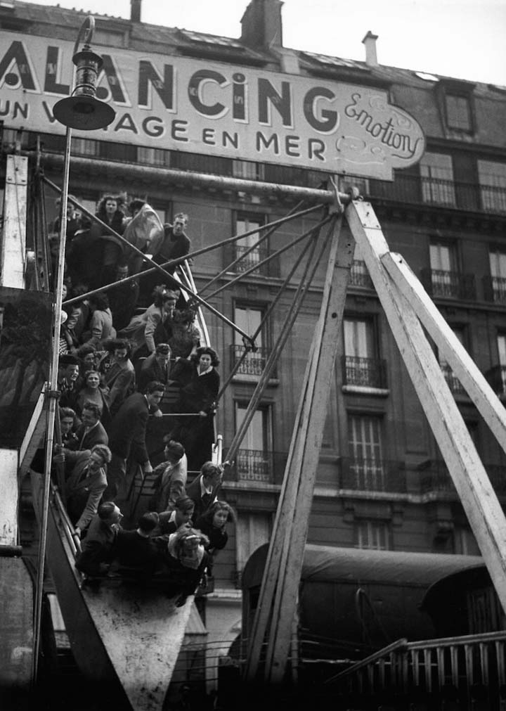 Avenue de Clichy Paris 1950