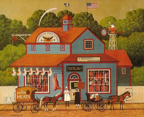 peinture de Charles Wysocki