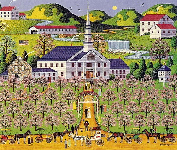 peinture de Charles Wysocki