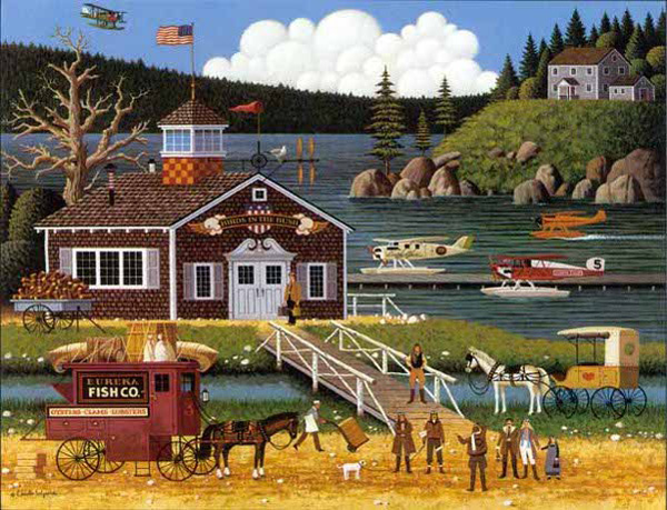 peinture de Charles Wysocki