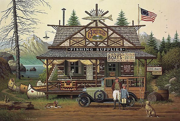 peinture de Charles Wysocki