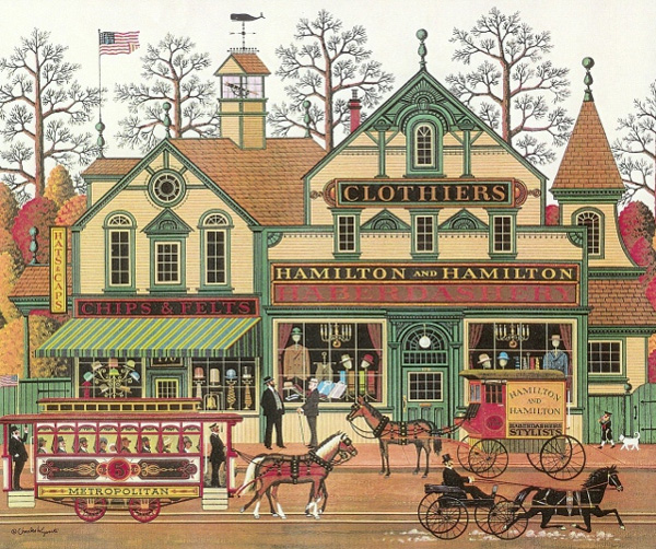 peinture de Charles Wysocki