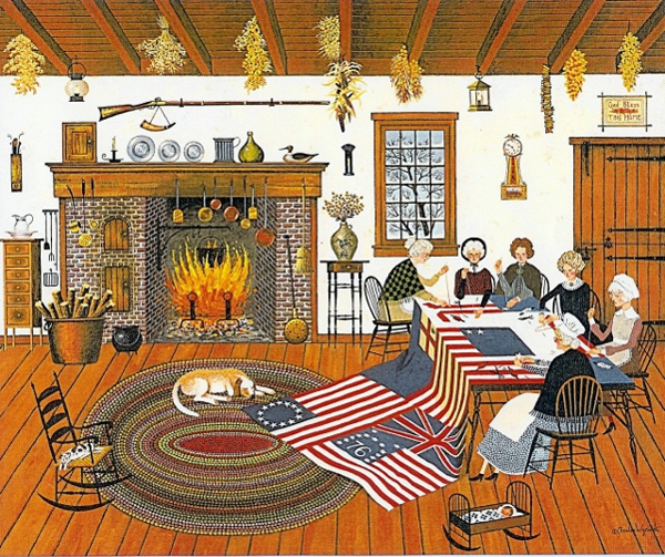 peinture de Charles Wysocki